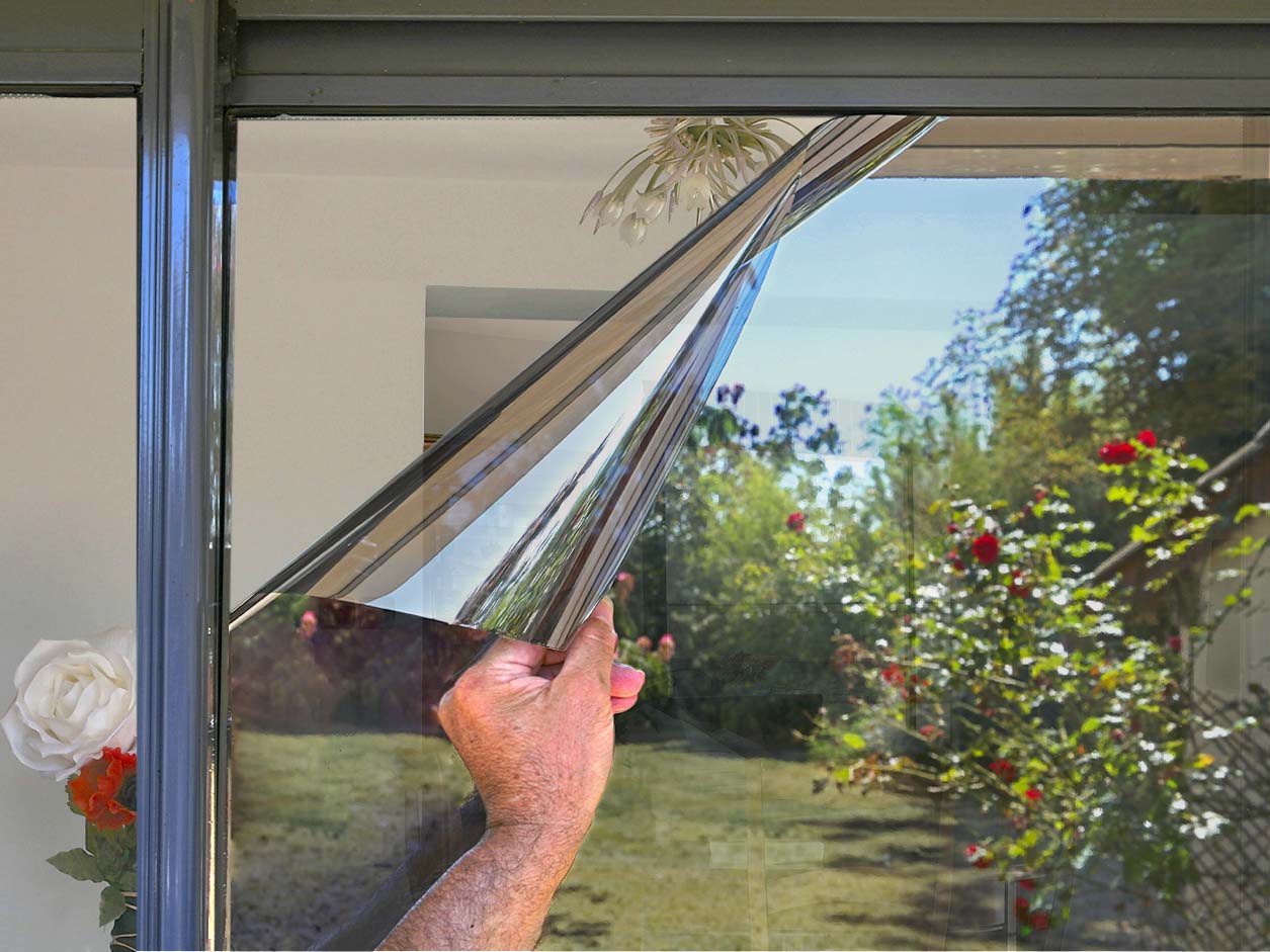 Film solaire sur véhicule